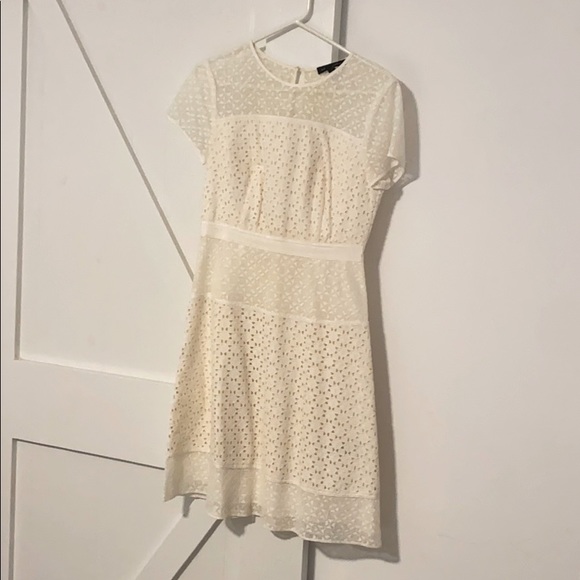 Banana Republic White Lace Dress - Picture 1 of 6